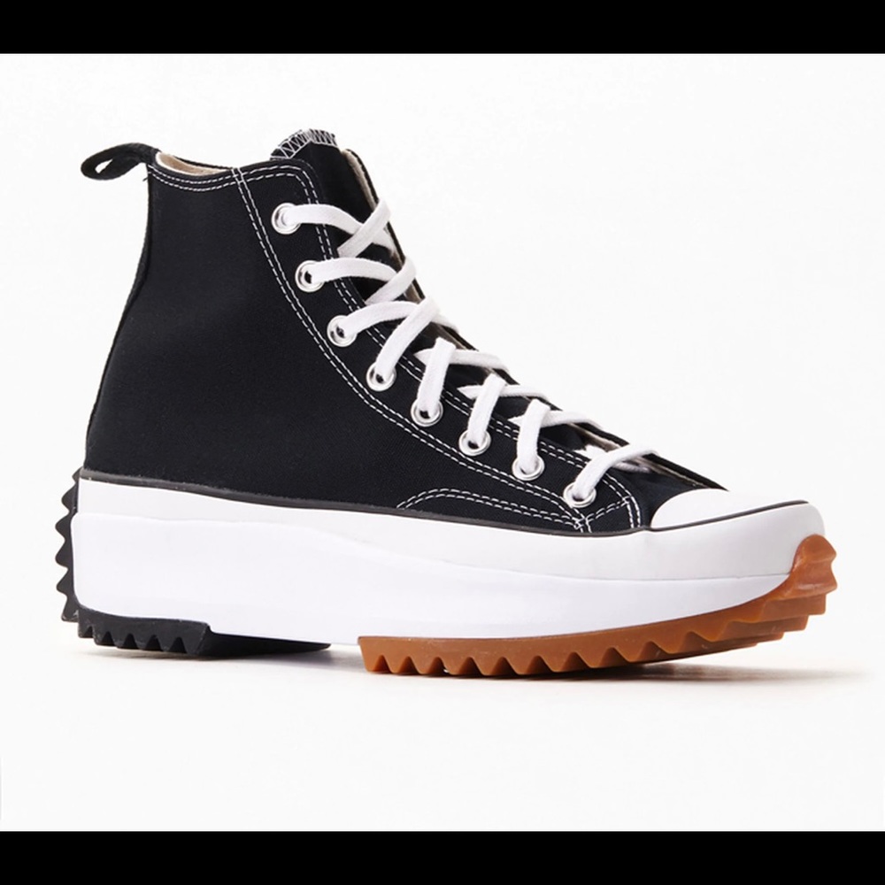 Womens 8.5 Black Brand New Converse Platforms